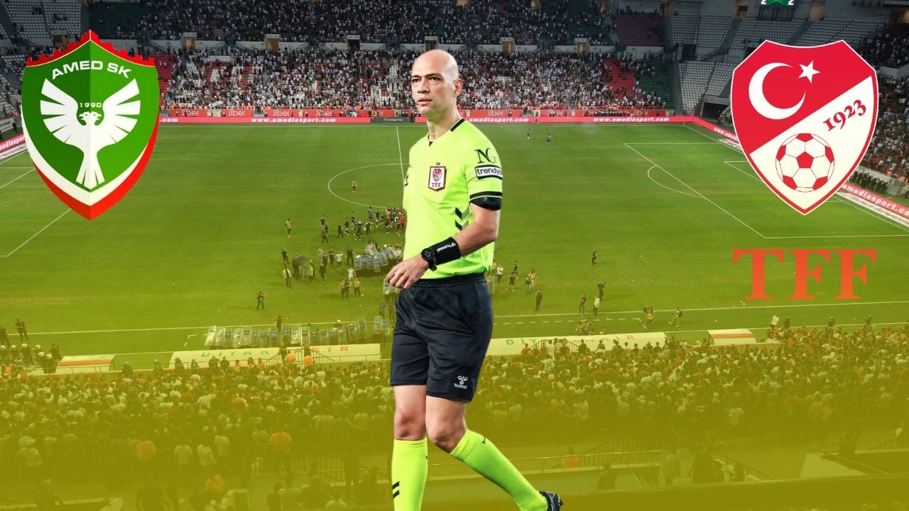 Amedspor yönetimi TFF'de: Adalet istiyoruz