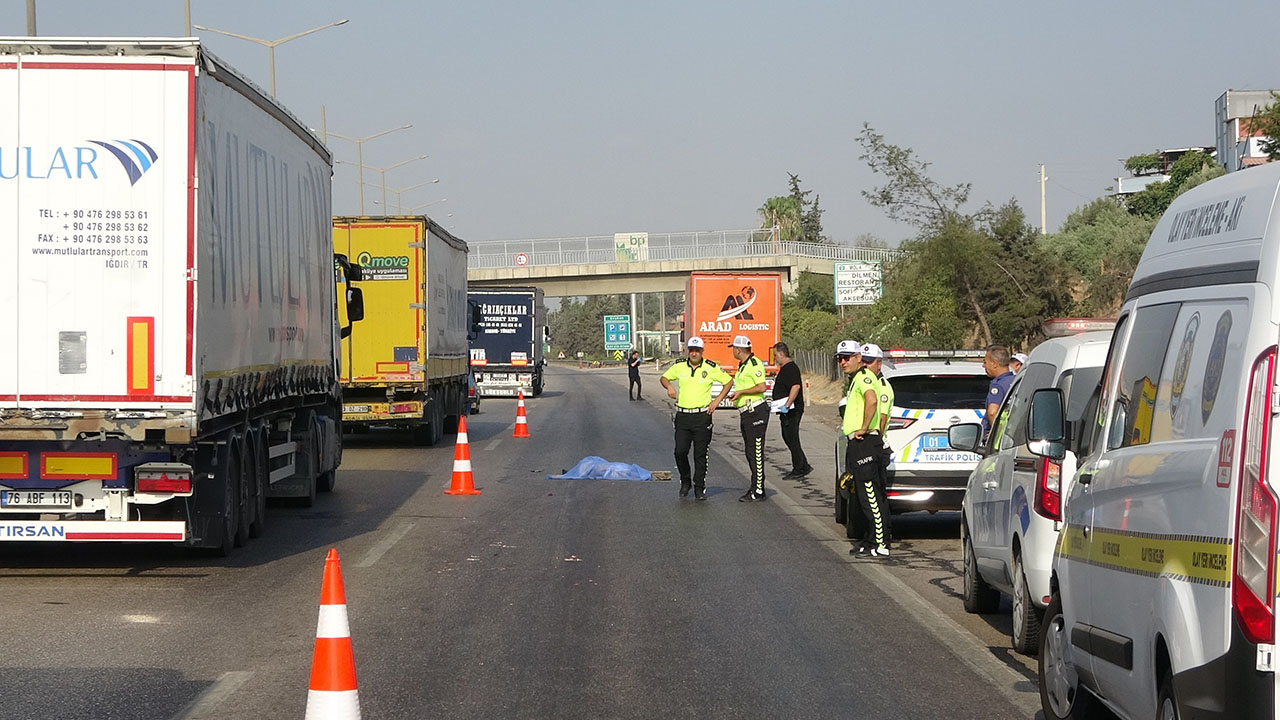 Adana’da tırın çarptığı şahıs yaşamını yitirdi