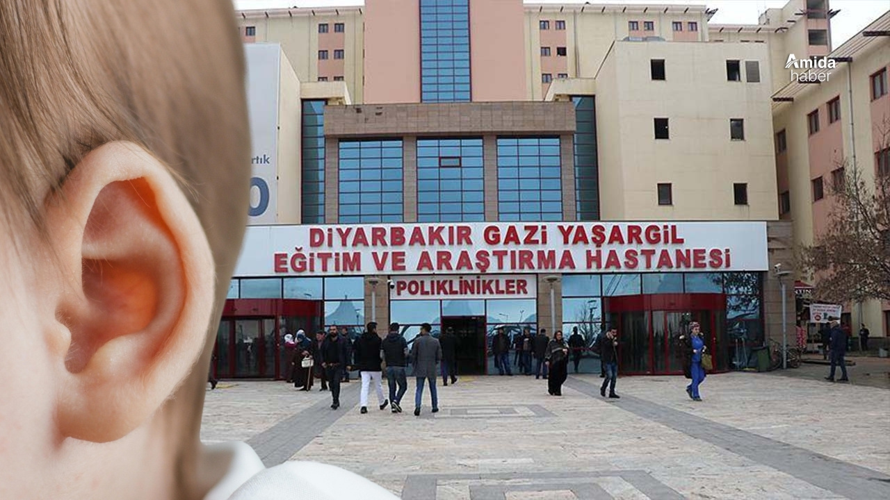 Diyarbakır’da iki çocuk ilk kez sesle tanıştı
