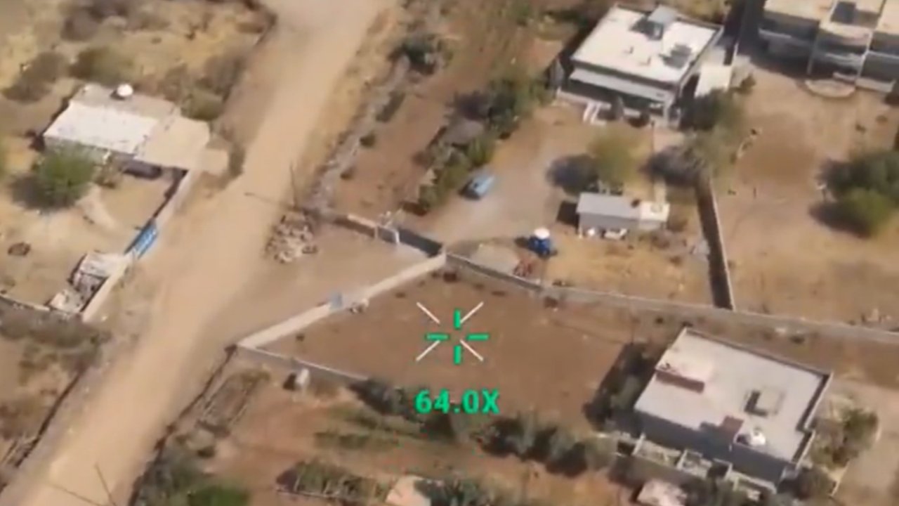 Şırnak’ta köylüler keleşle dron düşürdü