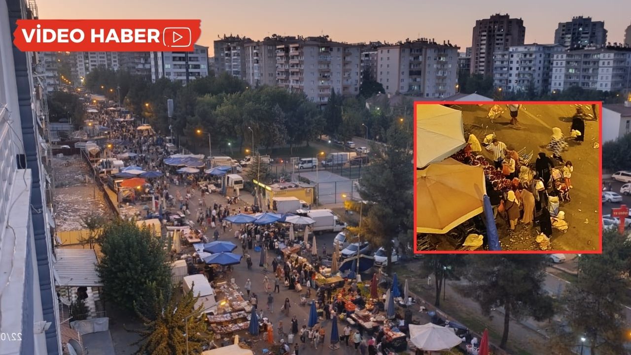 Ucuzluk saatleri Diyarbakır pazarlarını doldurdu