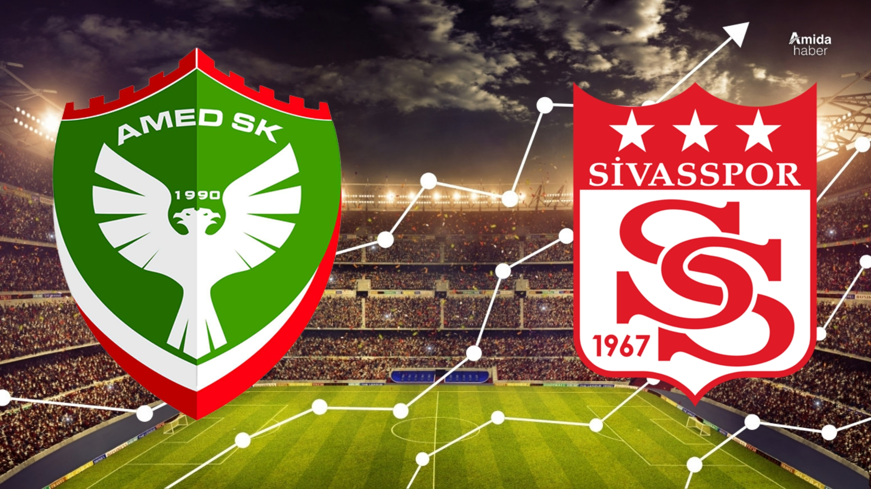 Amedspor-Sivaspor rekabetinde dikkat çeken istatistikler