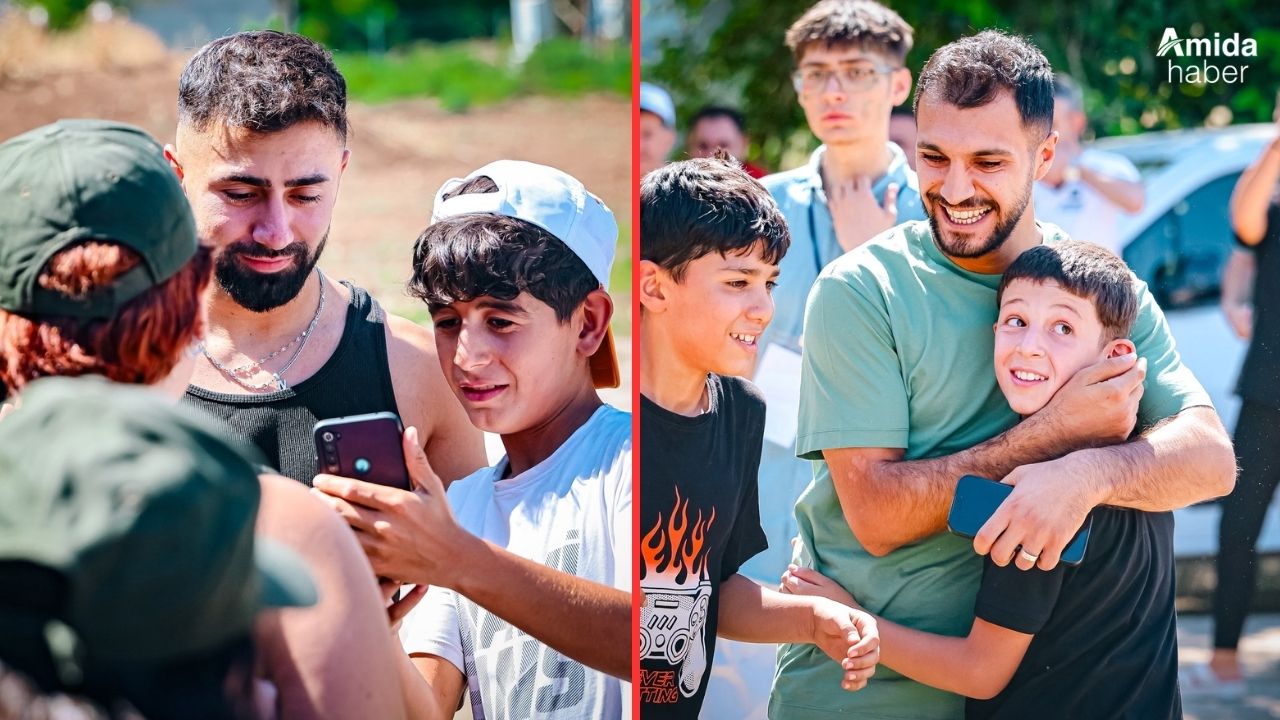 Diyarbakır’da miniklere Amedspor sürprizi