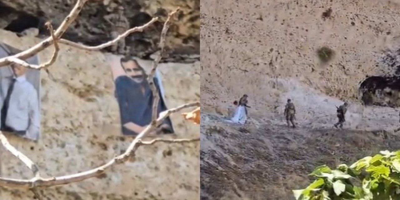 Önder ve Demirtaş'ın fotoğrafları söküldü