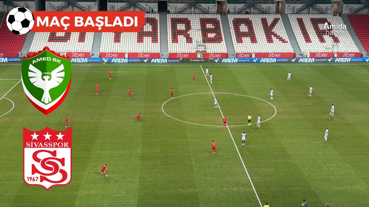 Diyarbakır’da sessiz gece: Maç başladı