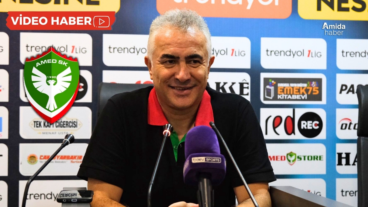 Amedspor Teknik Direktörü: Taraftar yoktu, ruhları vardı