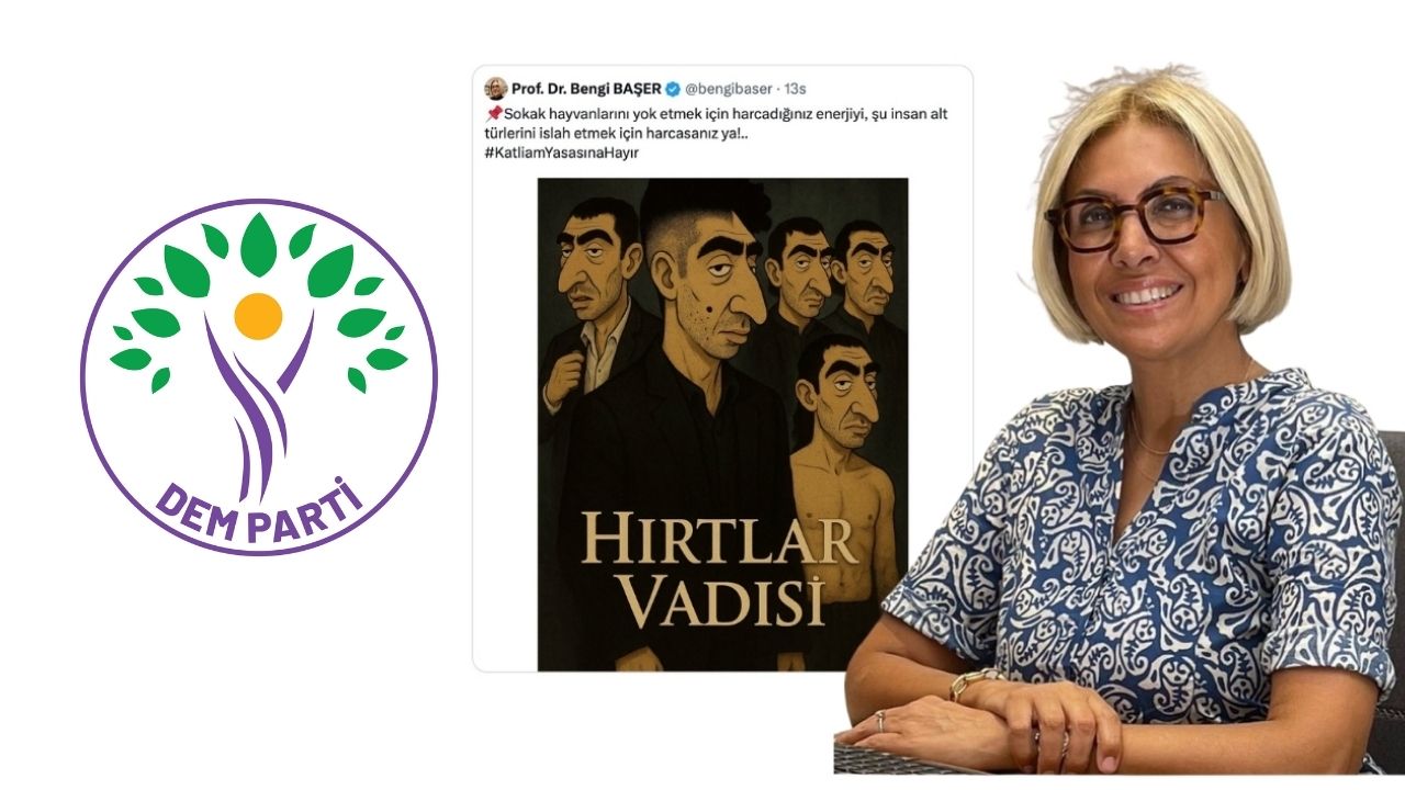Bengi Başer'in paylaşımına DEM Parti'den sert tepki