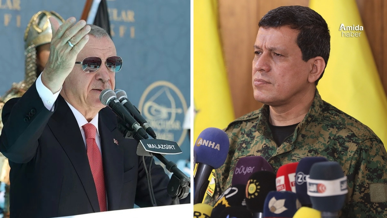 Cumhurbaşkanı Erdoğan'dan YPG'ye Ankara Çağrısı