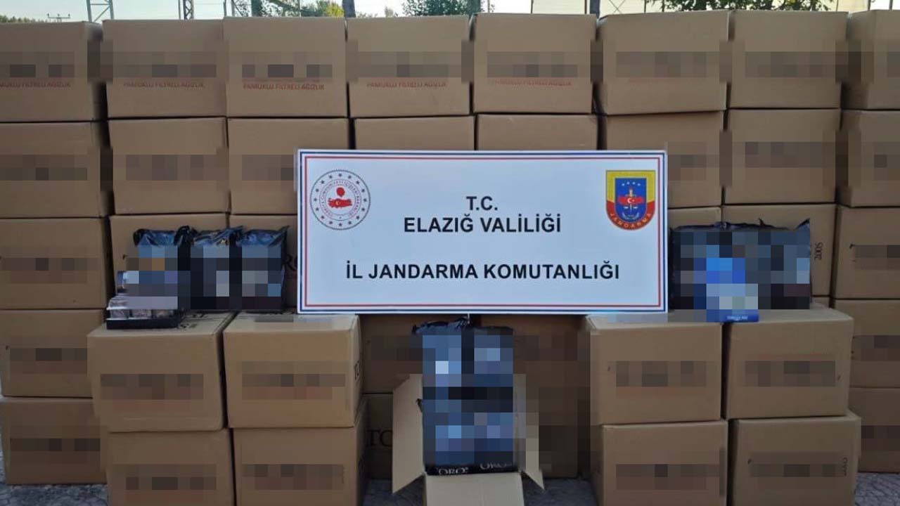 Elazığ'a kaçakçılık operasyonu