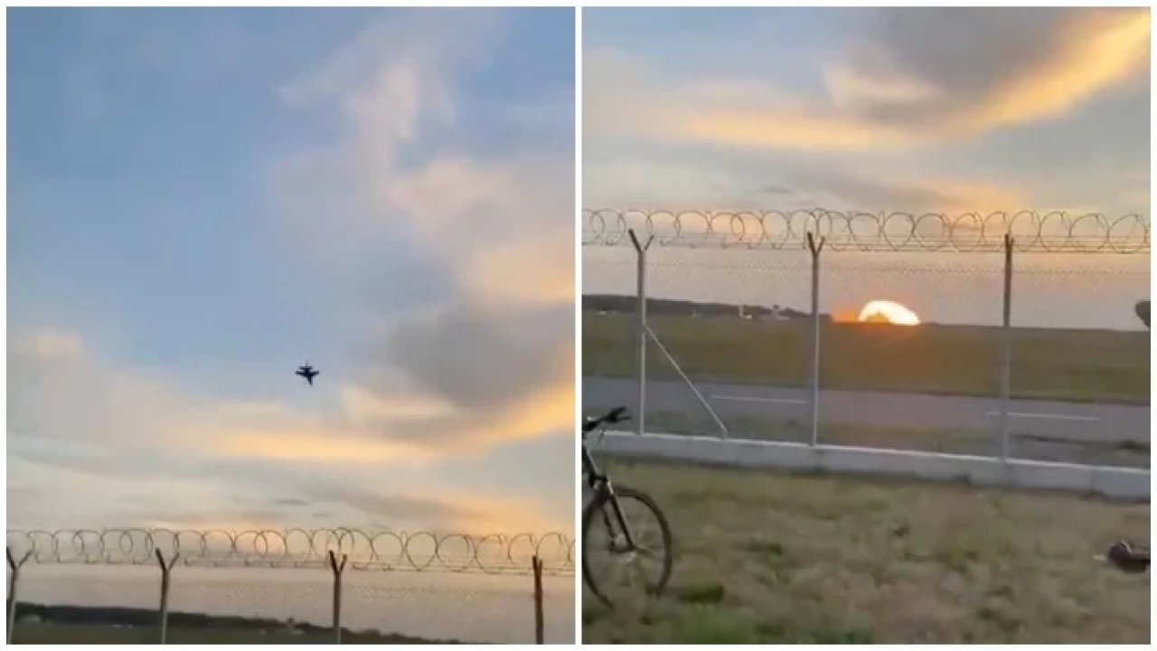 Polonya'da F-16 savaş uçağı düştü: Pilot hayatını kaybetti