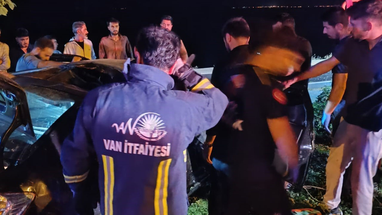 Van’da trafik kazası: 1 kişi yaralandı