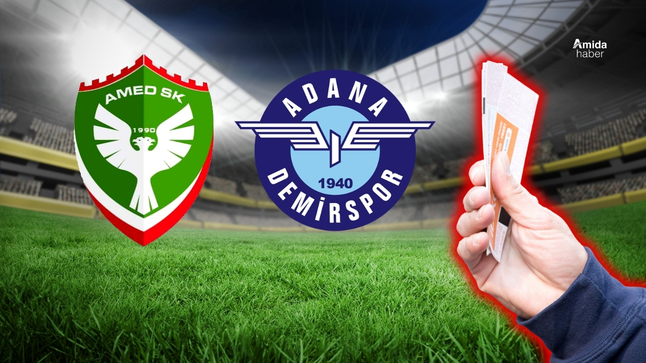 Amedspor’un Adana deplasmanı biletleri satışta