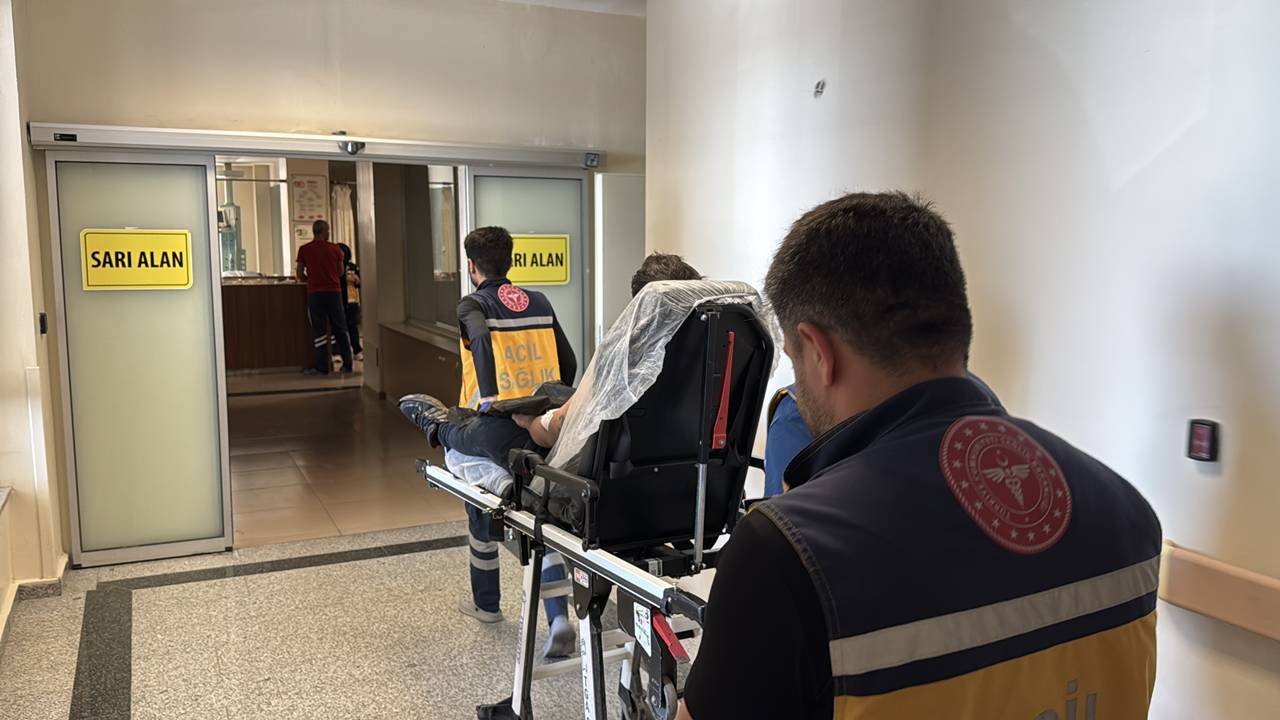 Adıyaman’da egzoz patladı: 2 işçi yaralandı