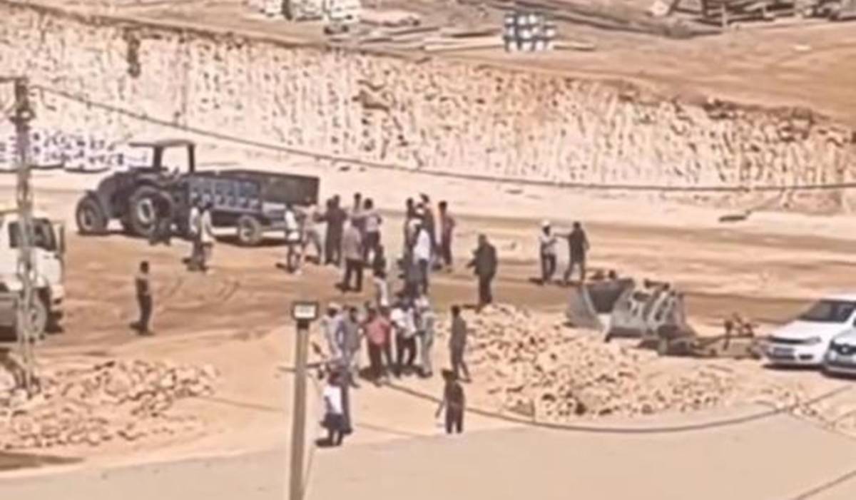 Şanlıurfa’da şantiyede taşlı sopalı kavga: 2 yaralı