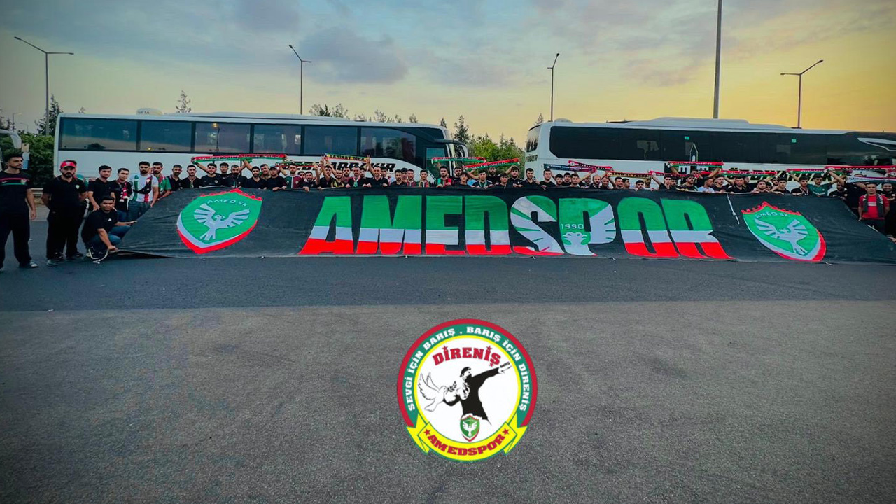 Amedspor taraftarı Adana’ya akın etti
