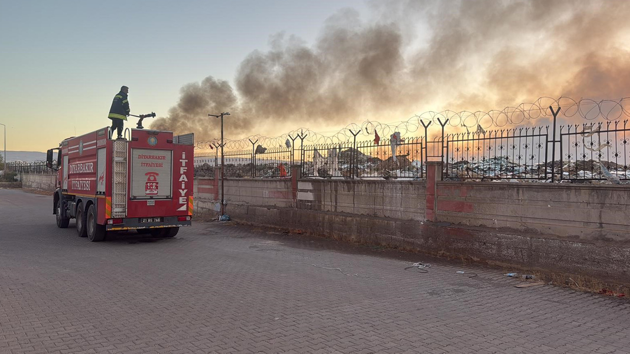 Diyarbakır Mega Sanayi Sitesi’nde yangın