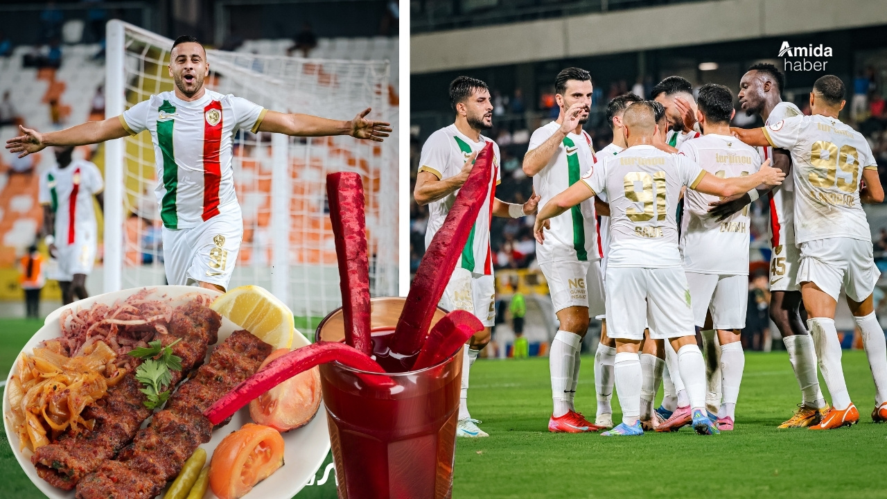 Amedspor: Menüde Adana kebap ve şalgam var