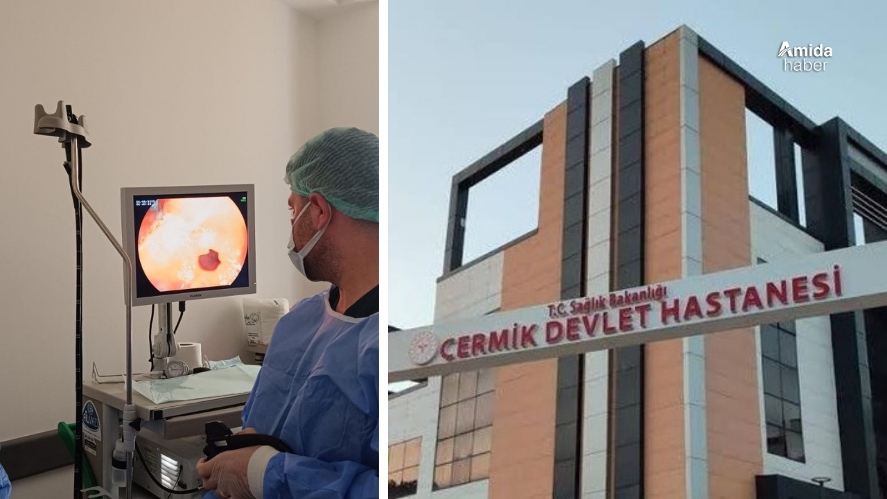 Çermik hastanesinde ilk: Kansere erken tanı