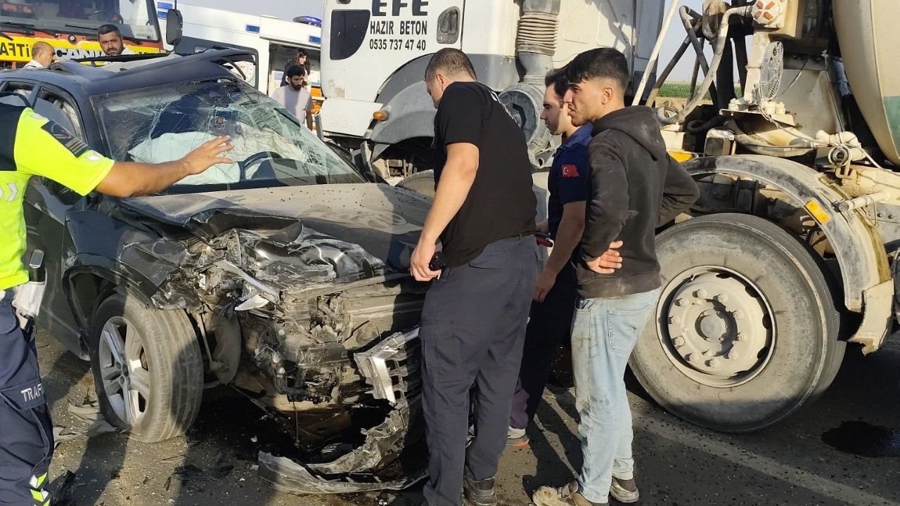 Mardin’de zincirleme kaza: 2’si ağır 7 yaralı