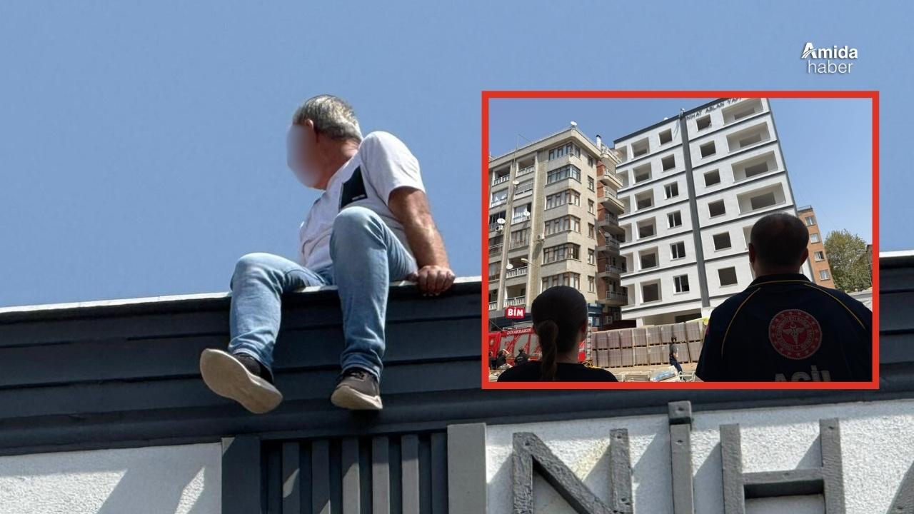 Diyarbakır’da canına kıymak istedi: Polis ve aile ikna etti