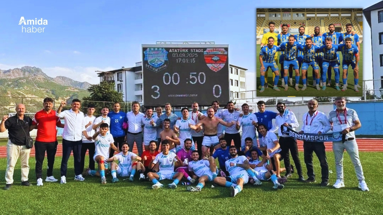 Dersimspor ve Muşspor rakiplerine acımadı: 2. tura yükseldiler