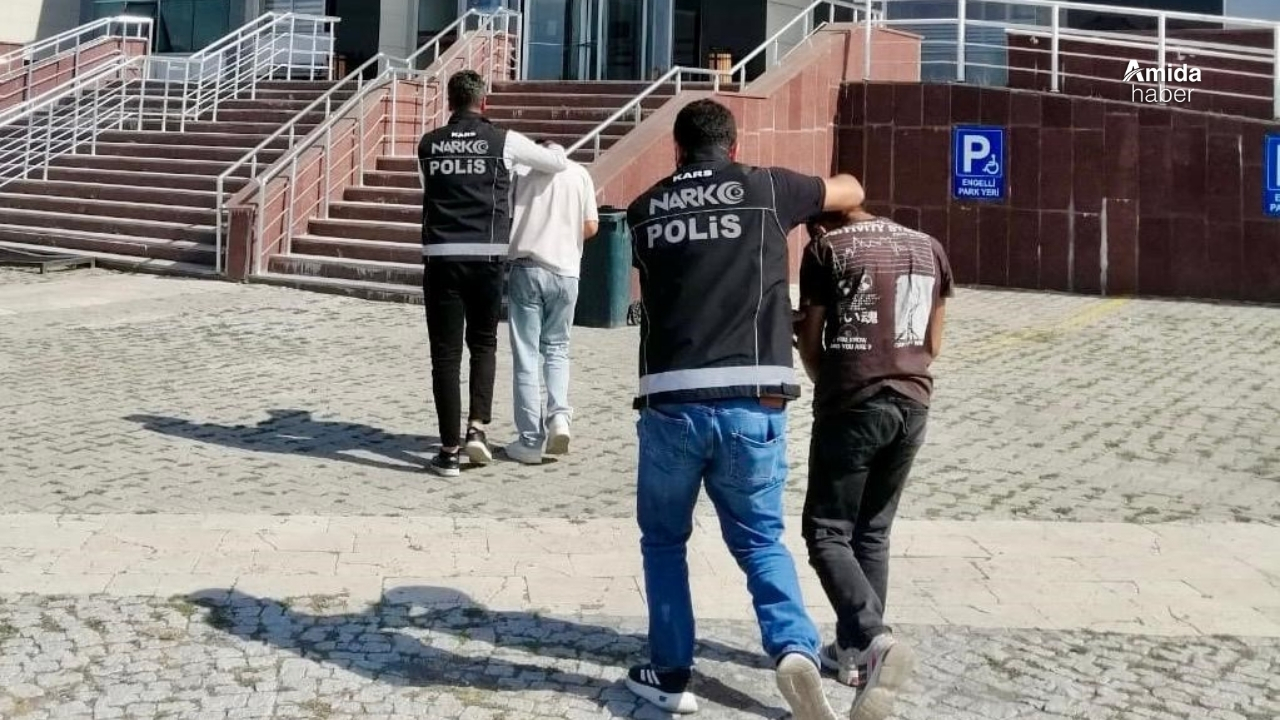 Kars’ta uyuşturucu operasyonu
