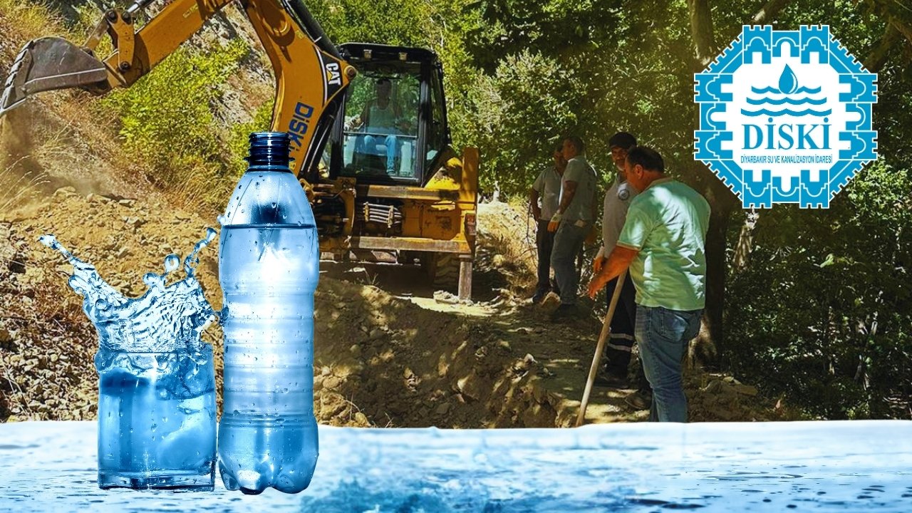 Diyarbakır DİSKİ’den temiz su müjdesi