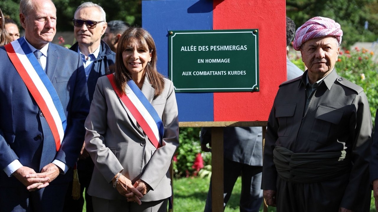 Paris’te ‘Peşmerge Caddesi’ açıldı: Kürtler için tarihi bir gün