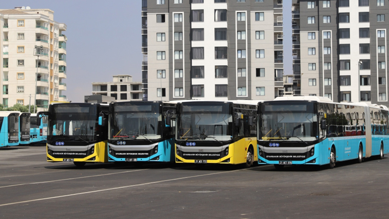 Diyarbakır toplu taşımada 3 güzergâh değişti