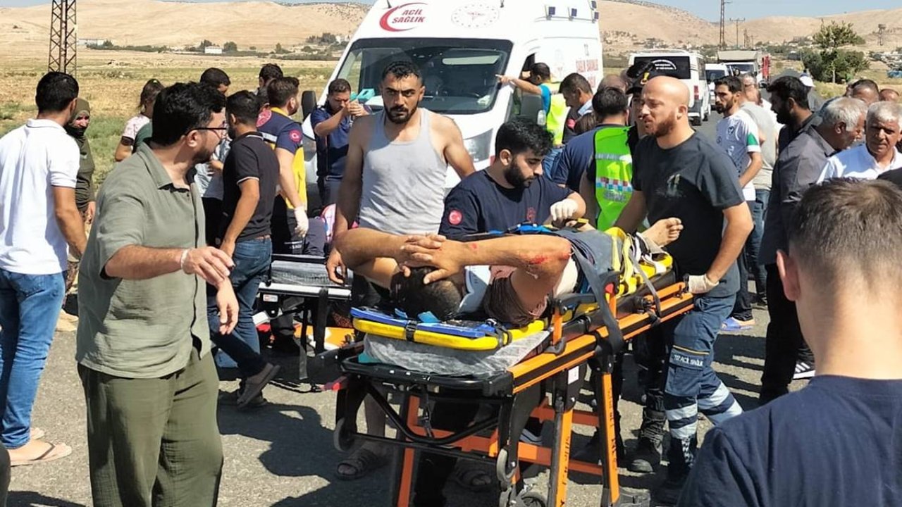 Mardin’de kaza: 1’i çocuk 4 yaralı