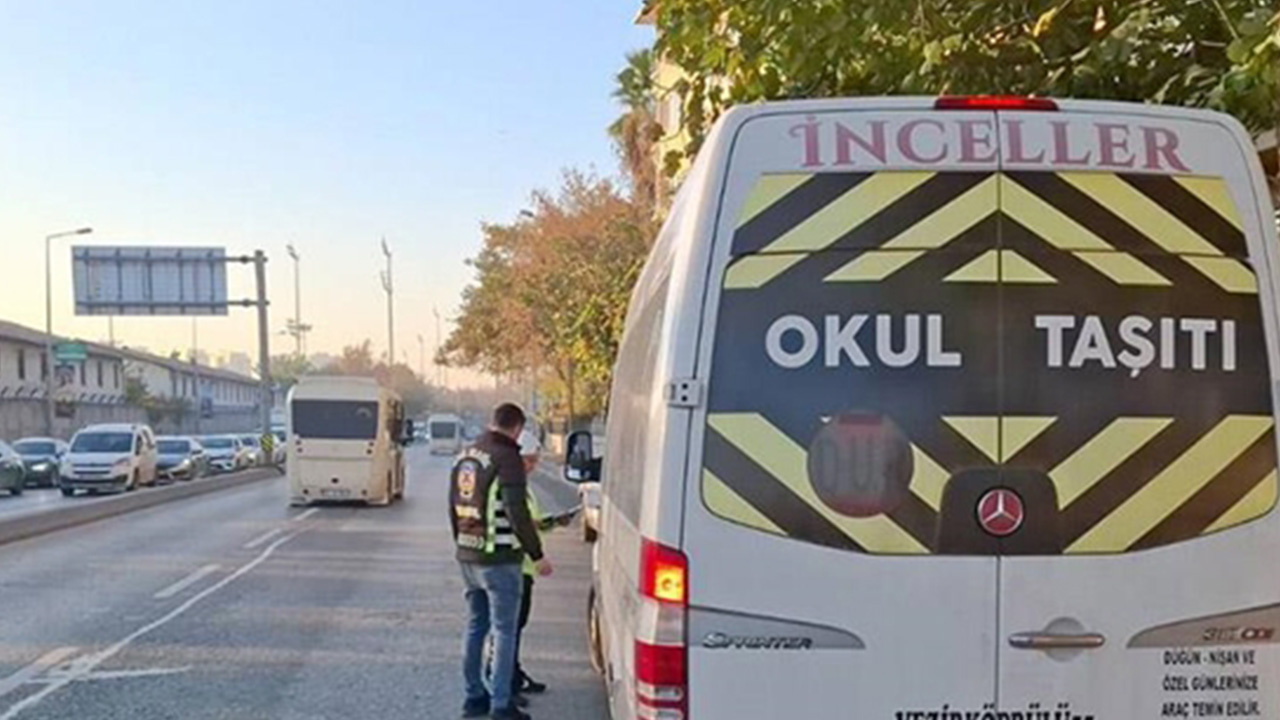Batman'da öğrenci servislerine yönelik denetim