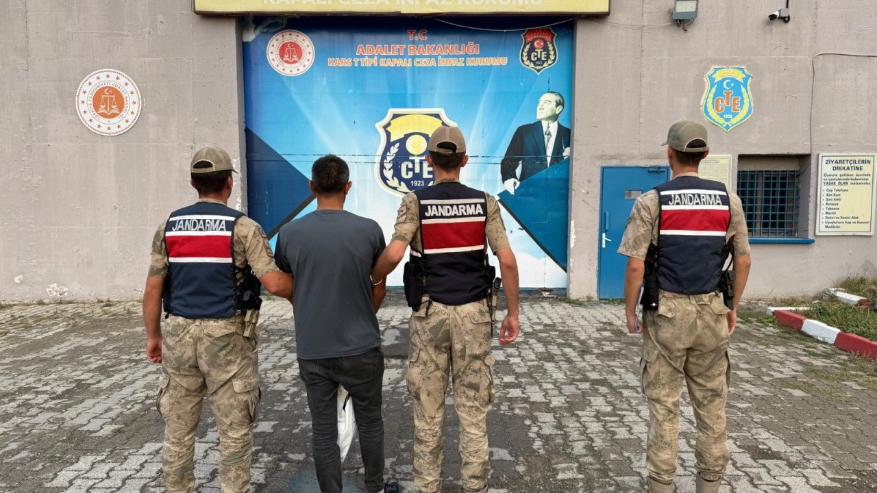 Kars'ta yakalanan hayvan hırsızı tutuklandı