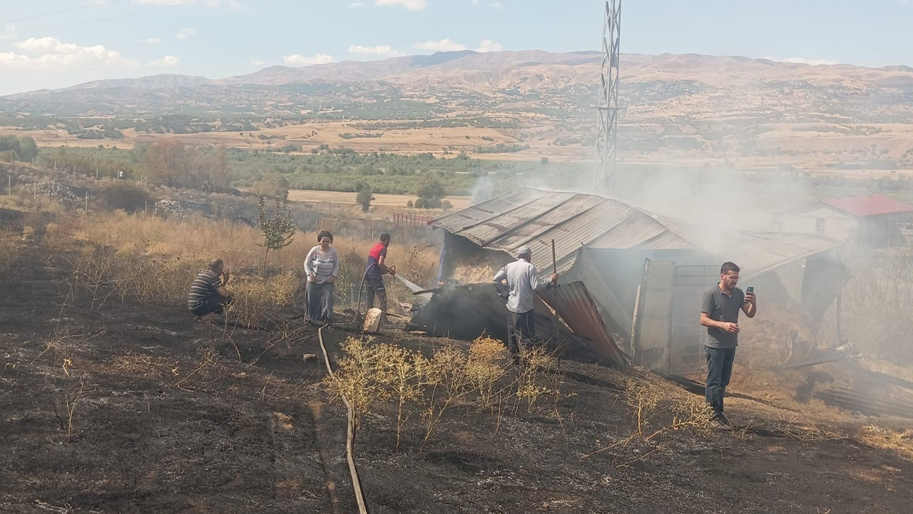 Bingöl'de örtü yangını kontrol altına alındı