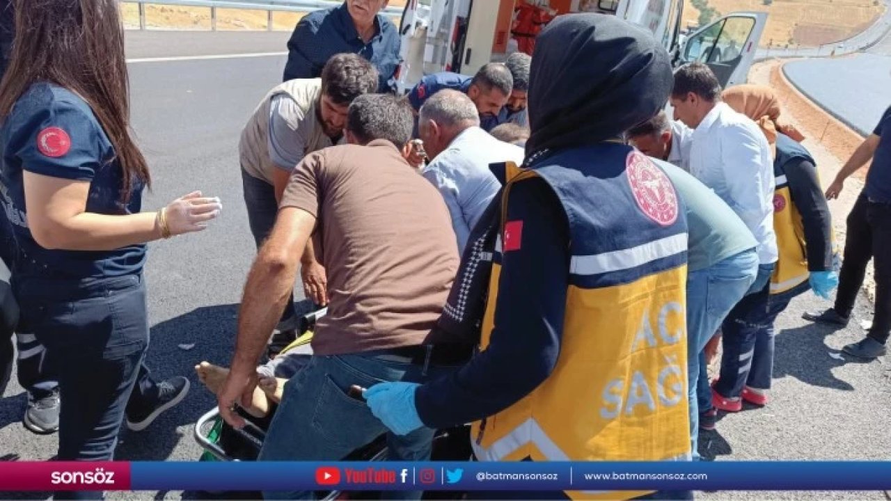 Elazığ'da otomobil ile kamyon çarpıştı: 1 yaralı