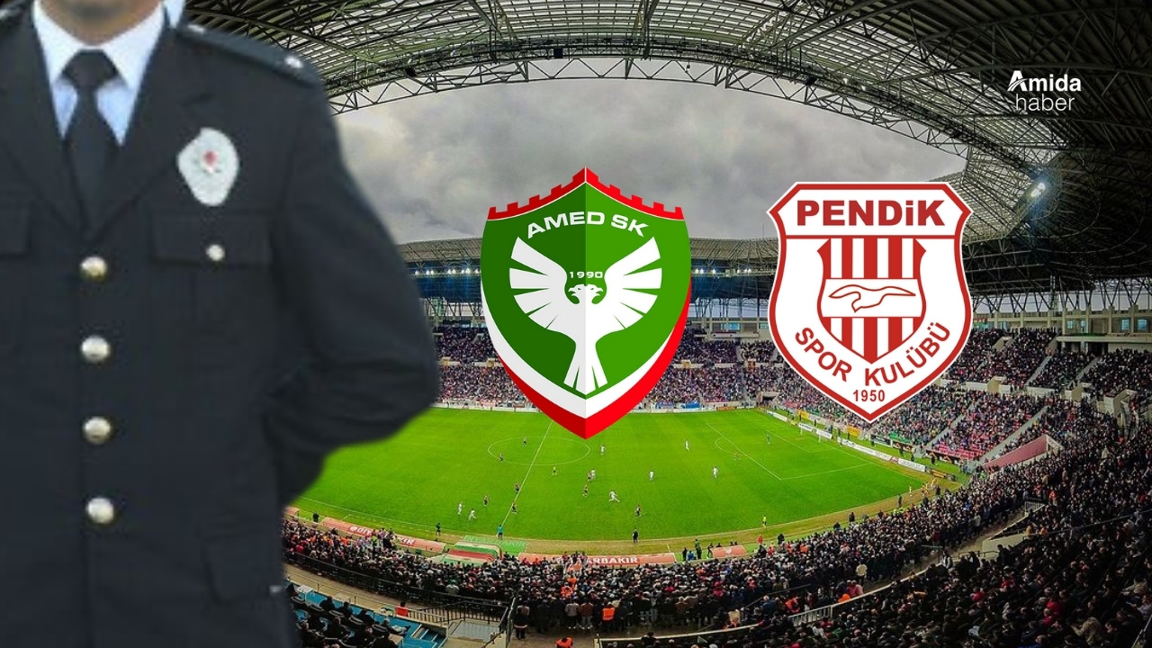 Amedspor-Pendik maçını eski polis yönetecek