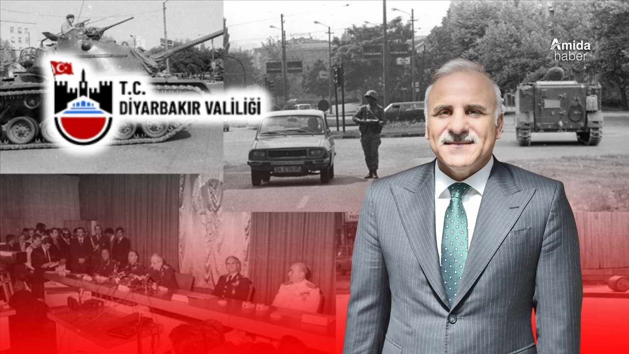 Diyarbakır Valisi’nden 12 Eylül mesajı: Utanç sayfası