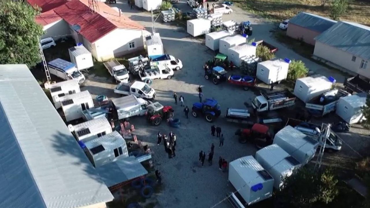 Ardahan’da çobanlara seyyar ev desteği