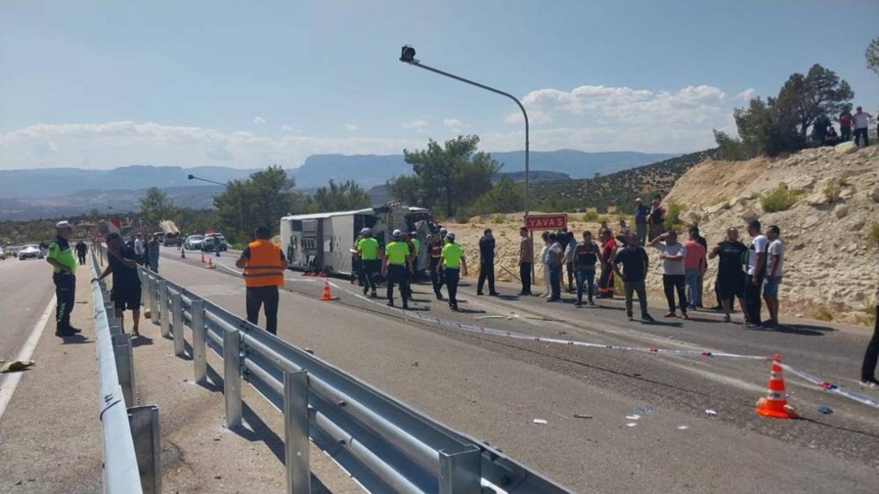 Diyarbakır otobüsü kaza yapmıştı: Acı bilanço