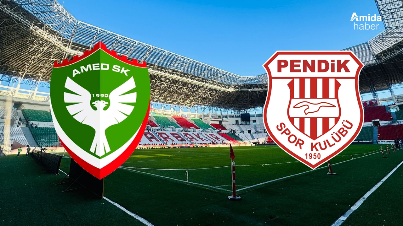 Amedspor Pendik maçının ilk 11’i belli oldu