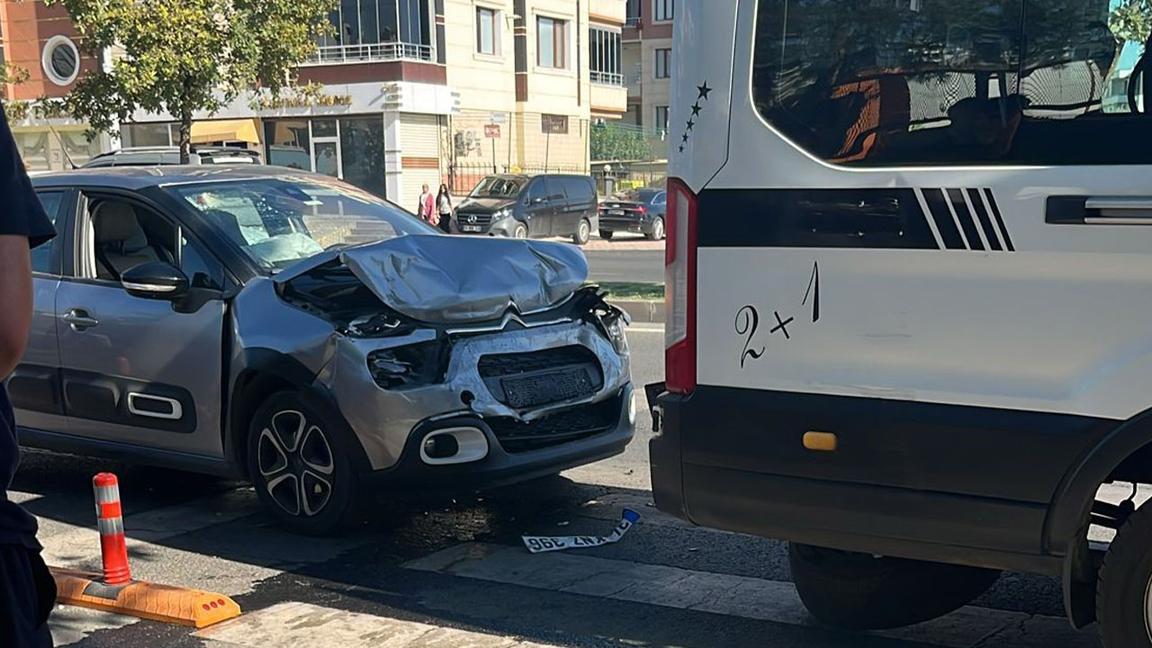 Diyarbakır’da trafik kazası: 1 kişi yaralandı