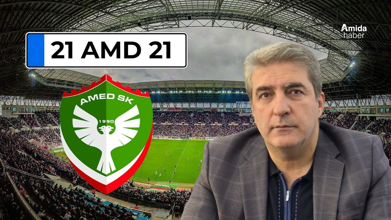 Amedspor Başkanı 21 AMD 21 plakası için konuştu