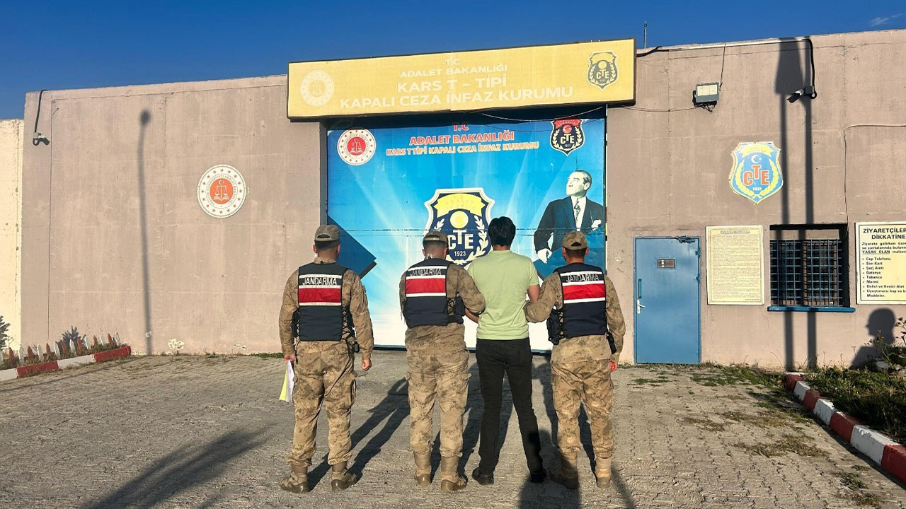 Kars’ta aranan şahıs yakalandı