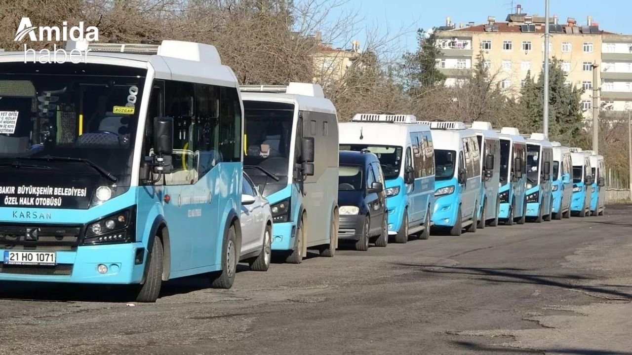 Diyarbakır’da toplu taşımada kriz: Birbirlerini suçladılar