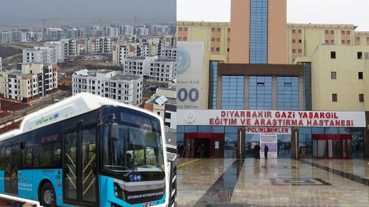 Diyarbakır Oğlaklı TOKİ ve Araştırmaya gece seferleri başlıyor