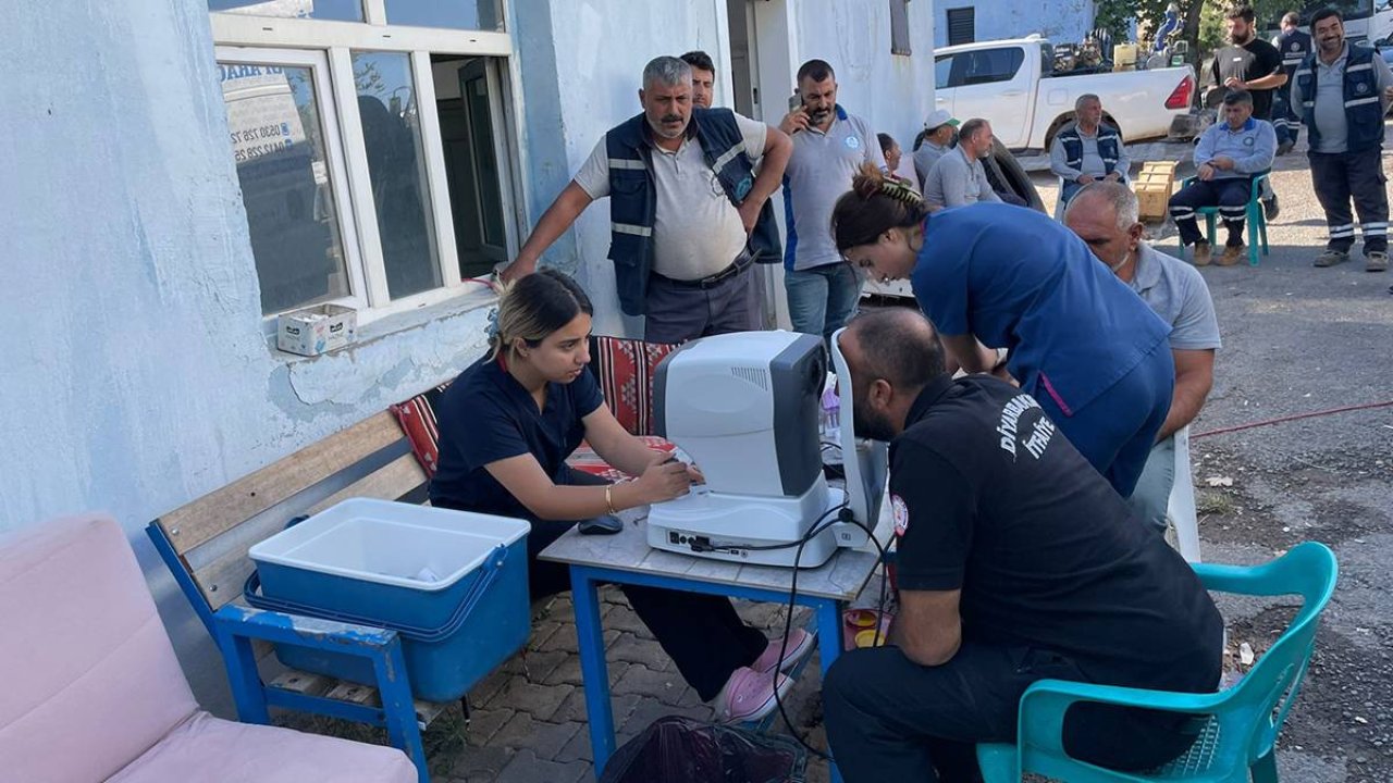 Diyarbakır’da 960 personel sağlık taramasından geçiyor