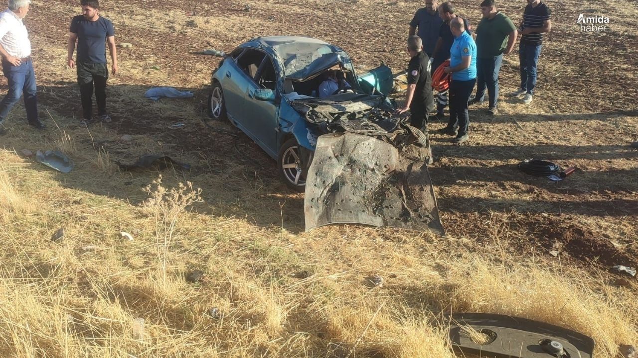 Diyarbakır’da trafik kazası can aldı: 1 ölü