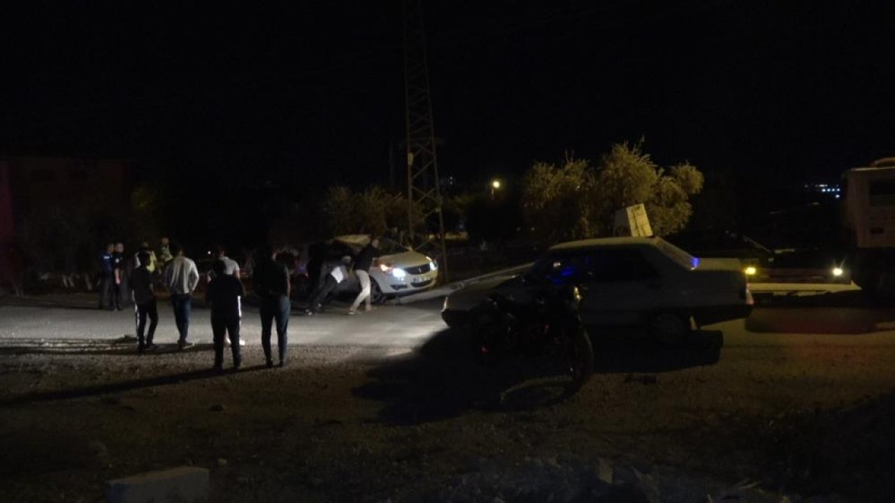 Kilis'te kaza: Otomobil zeytin tarlasına girdi