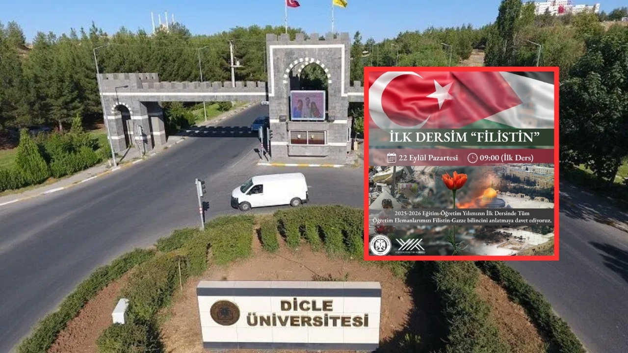 Dicle’de ders başı yarın: İlk ders Gazze