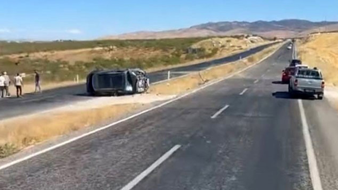 Batman'da araç takla attı: 1 yaralı