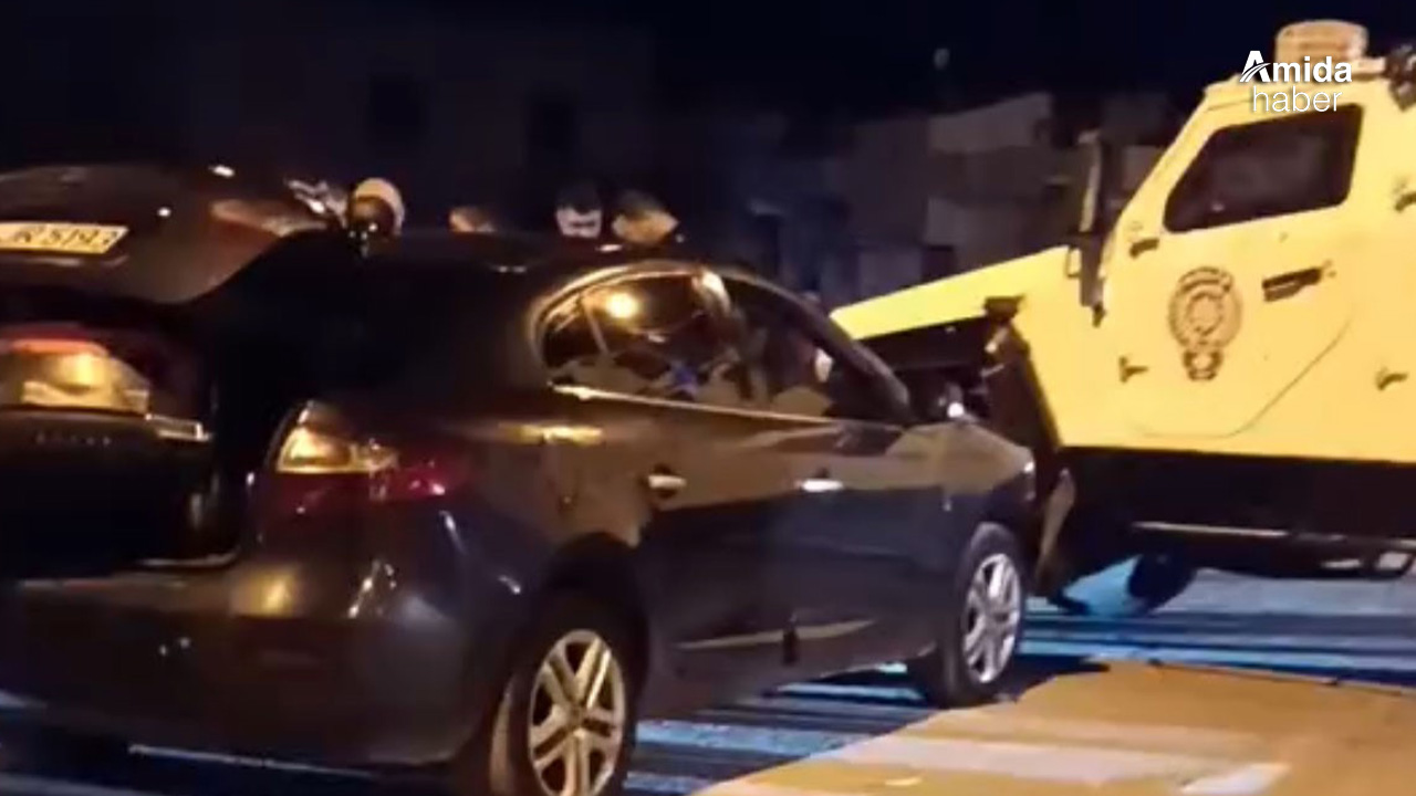Mardin'de otomobil zırhlı araç ile çarpıştı: 2 yaralı